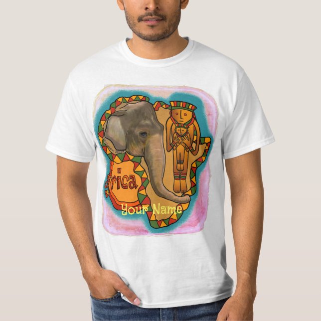 Camiseta África Elefante (Frente)