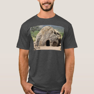 Camiseta Africa Ethiopia Debub Omo Zone hut of the Mursi tr