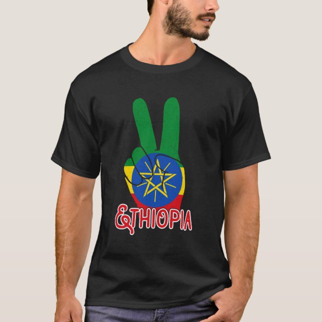 Camiseta África etíope - África do Sul (Frente)