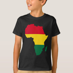 Camiseta África - História Negra Africana - Americana, Mês