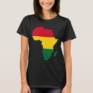 Camiseta África - História Negra Africana - Americana, Mês