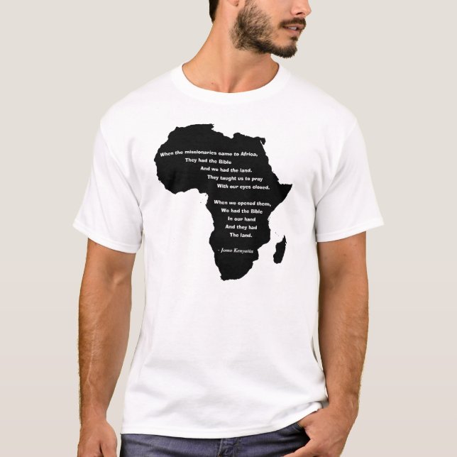 Camiseta África Kenyatta (Frente)