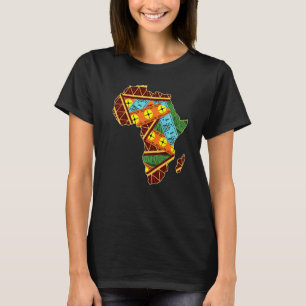 Camiseta África legal Mapa Africanos Africanos Africanos Ge