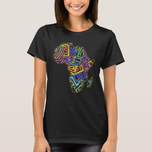 Camiseta África legal Mapa Africanos Africanos Geográficos