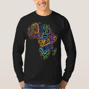 Camiseta África legal Mapa Africanos Africanos Geográficos 