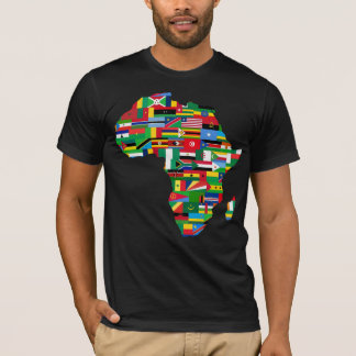 Camiseta África Mapear T-Shirt