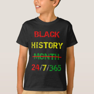Camiseta África Melanina Negra História Mês 247365 Negra