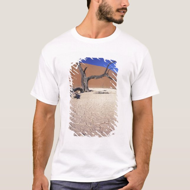 Camiseta África, Namíbia, região de Sossusvlei. Dunas de ar (Frente)