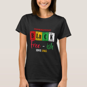 Camiseta África Negra Indesculpavelmente Livre Desde 1865