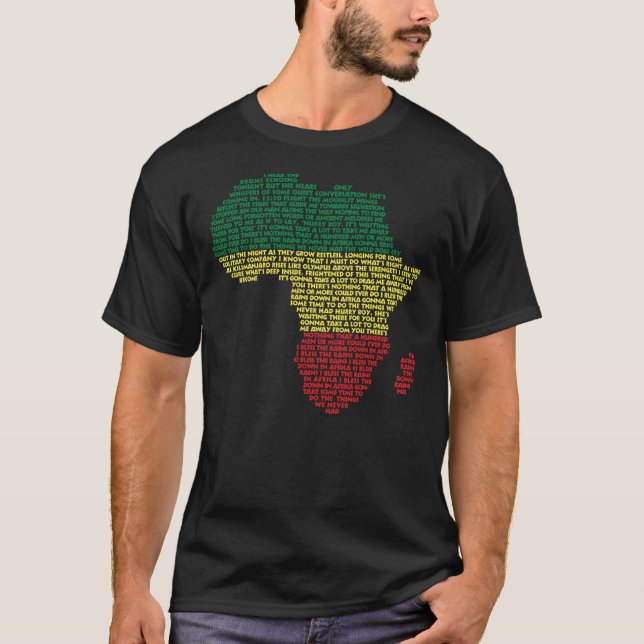 Camiseta África por Toto Classic T-Shirt (Frente)