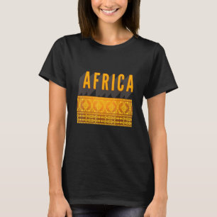Camiseta África Safari Animais Selvagens Bonitos Novidade 0