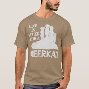 Camiseta África Safari Zoo Animal Meerkat