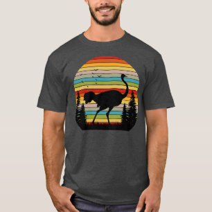 Camiseta África Safari Zoo Bird Alegadamente Ostrich