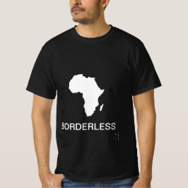 Camiseta África sem bordas