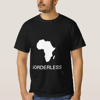 Camiseta África sem bordas