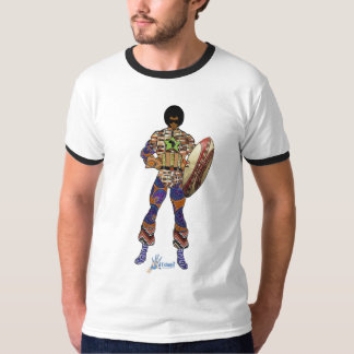 Camiseta africa super hero pretos