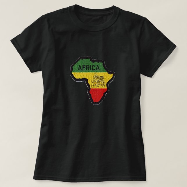 Camiseta África T-Shirt (Frente do Design)