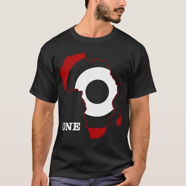 Camiseta África um TShirt (Frente)