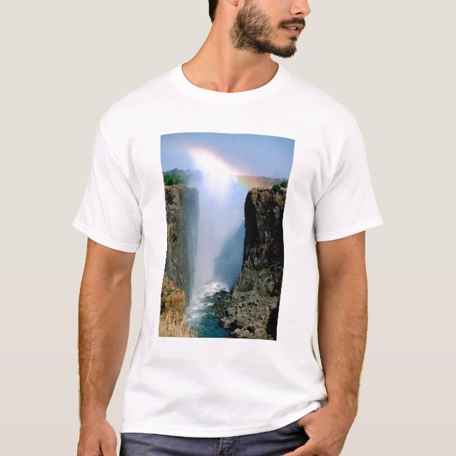 Camiseta África, Zâmbia, Victoria Falls National Park. (Frente)