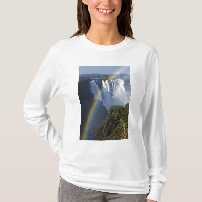 Camiseta África, Zimbábue, Victoria Falls (Frente)