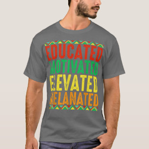 Camiseta ÁfricaAmeri Melanata Elevada e Elevada