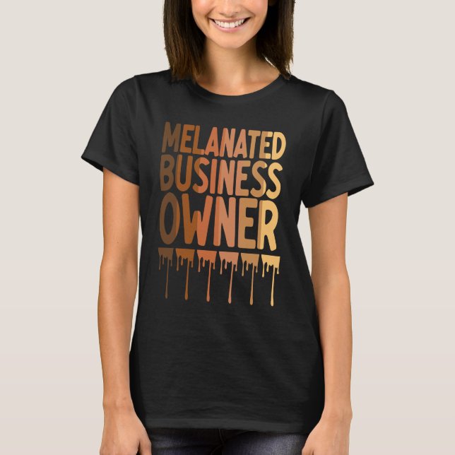 Camiseta African American Owned Companies Black History Mon (Frente)