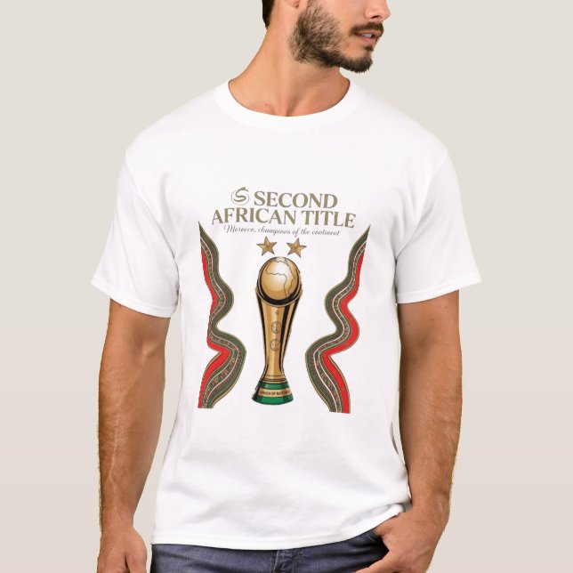 Camiseta African Cup in Morocco (Frente)