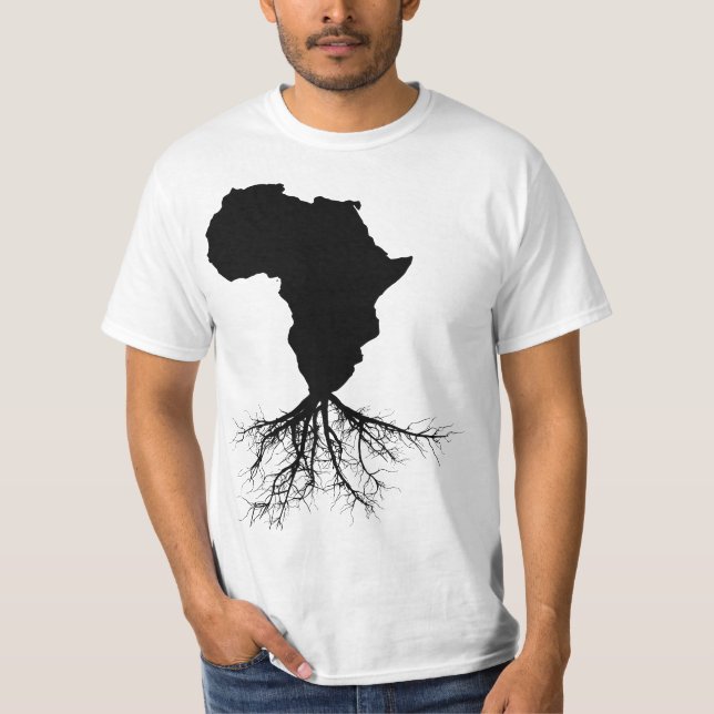 Camiseta African Expat Pan African Continent Map (Frente)