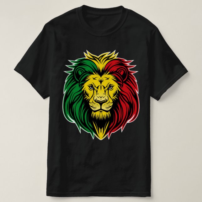 Camiseta African King T-Shirt (Frente do Design)