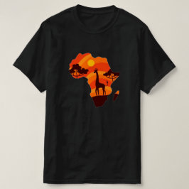 Camiseta African Sun Mens T-Shirt