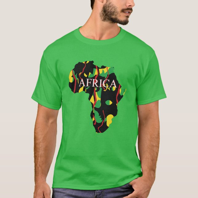 Camiseta africana (Frente)