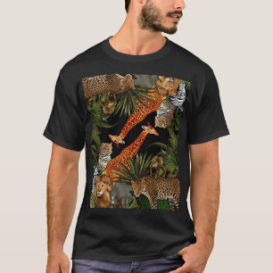 Camiseta africana para a vida selvagem