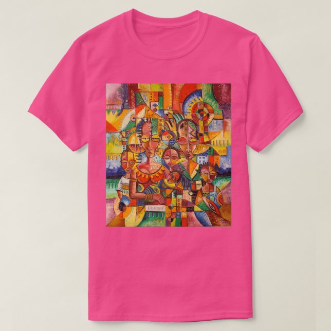 Camiseta africano africano africano africano africano afric (Frente do Design)