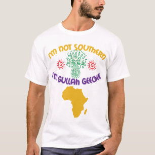 Camiseta Africano do sul do t-shirt de Geechee do Gullah