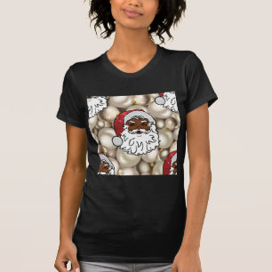 Camiseta africano Papai Noel