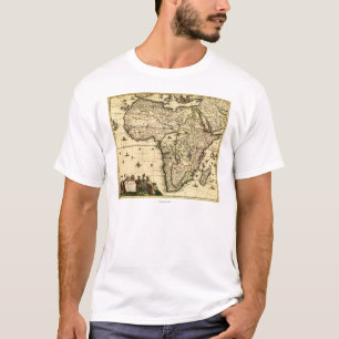 Camiseta AfricaPanoramic MapAfrica