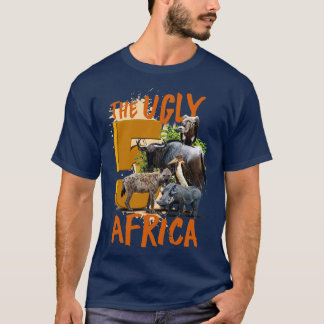 Camiseta Africas UGLY Cinco Animais