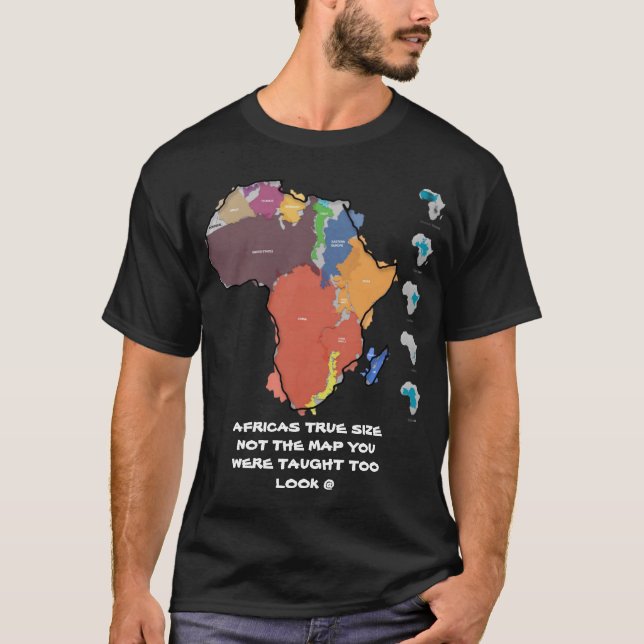 CAMISETA AFRICAS VERDADEIRO TAMANHO (Frente)