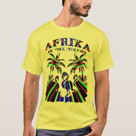 Camiseta Afrika - Hier fühle ich mich Zuhause