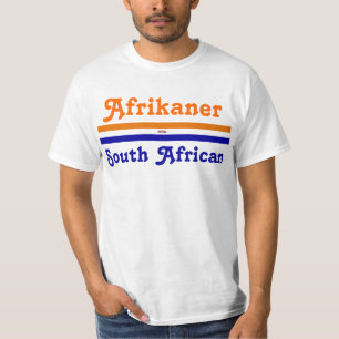 Camiseta Afrikaner/sul - africano