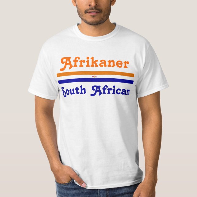 Camiseta Afrikaner/sul - africano (Frente)