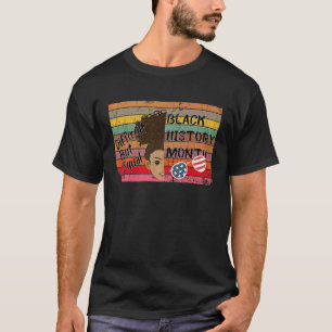 Camiseta Afro Ame História Negra Mês Diferente, Mas Igual