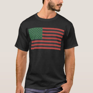 Camiseta Afro-Americano Décima-Camisa