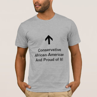 Camiseta Afro-americano e orgulhoso conservadores dele!