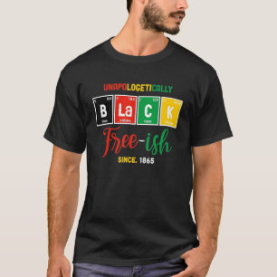 Camiseta Afro-americano Negro Indesculpável