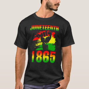 Camiseta Afro-Americano Orgulhoso para 19 de junho