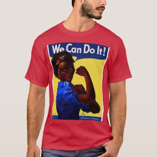 Camiseta Afro-Americano Rosie, o Ribeirão que podemos fazer