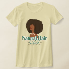 Camiseta Afro Apreciação "Clube de Cabelo Natural"