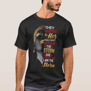 Camiseta Afro Black History Mês Mulher Africana Eu Sou A Ru