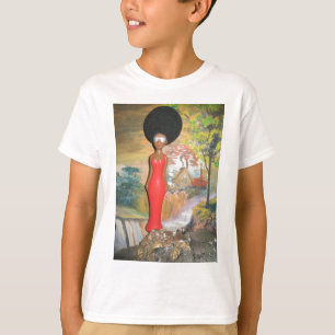Camiseta Afro Glam: Uma Beleza Eterno